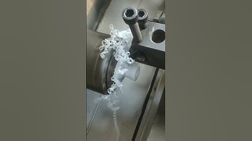 Turning step turning boring process lathe work #shorts