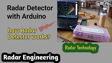 Radar Detector with Arduino UNO | how Radar works ? Radar Detector Systems