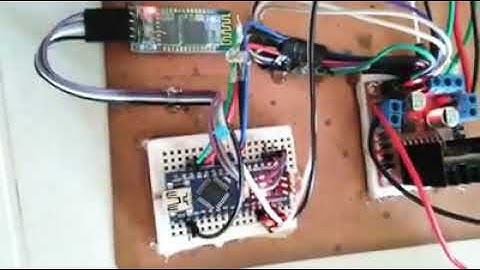 Robotic ARM using Arduino Bluetooth