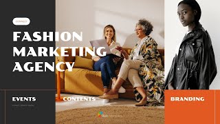 Fashion Brand Marketing Agency powerpoint animation template