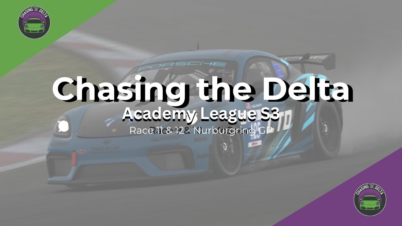 Chasing the Delta League Race S3W5 - Nurburgring GP - YouTube