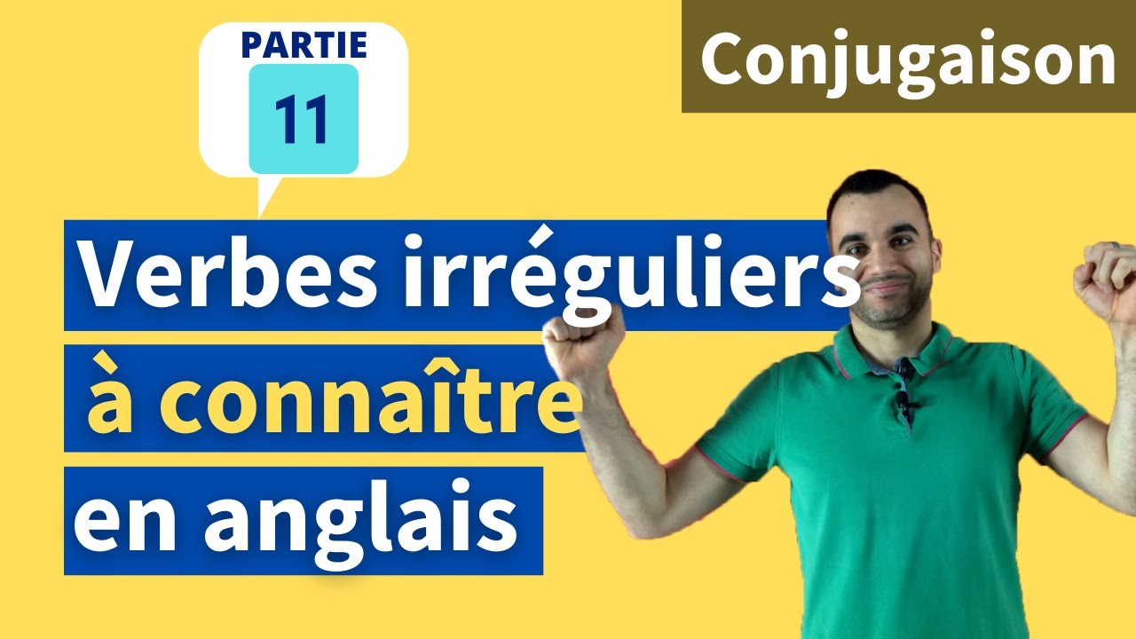 Les verbes irréguliers fréquents à connaître en anglais #11 (smell - speak - write - win)