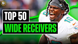 Top 50 Wide Receiver Rankings & Tiers (2024 Fantasy Football)