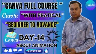 Canva Me Animation Kaise Banaye 🔥 Full Tutorial (Hindi) | Class 14