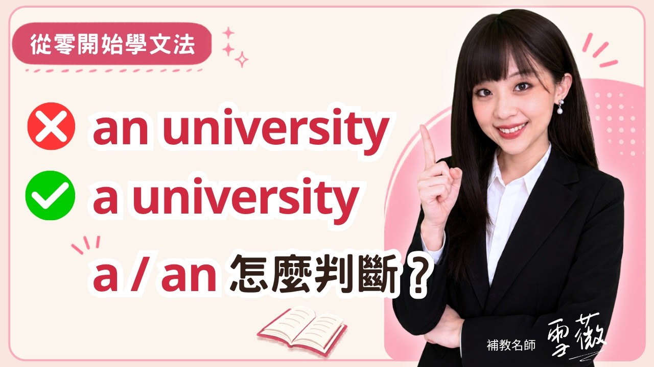用 a 還是 an 開口念就知道