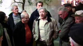 Trallalero " SERENATELLA PROIBITA  2 " I Reccogeiti in piazza Luccoli a Genova 26/11/2011