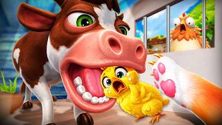 Feeding Chicks To Cows Ep3  My Cat season 2