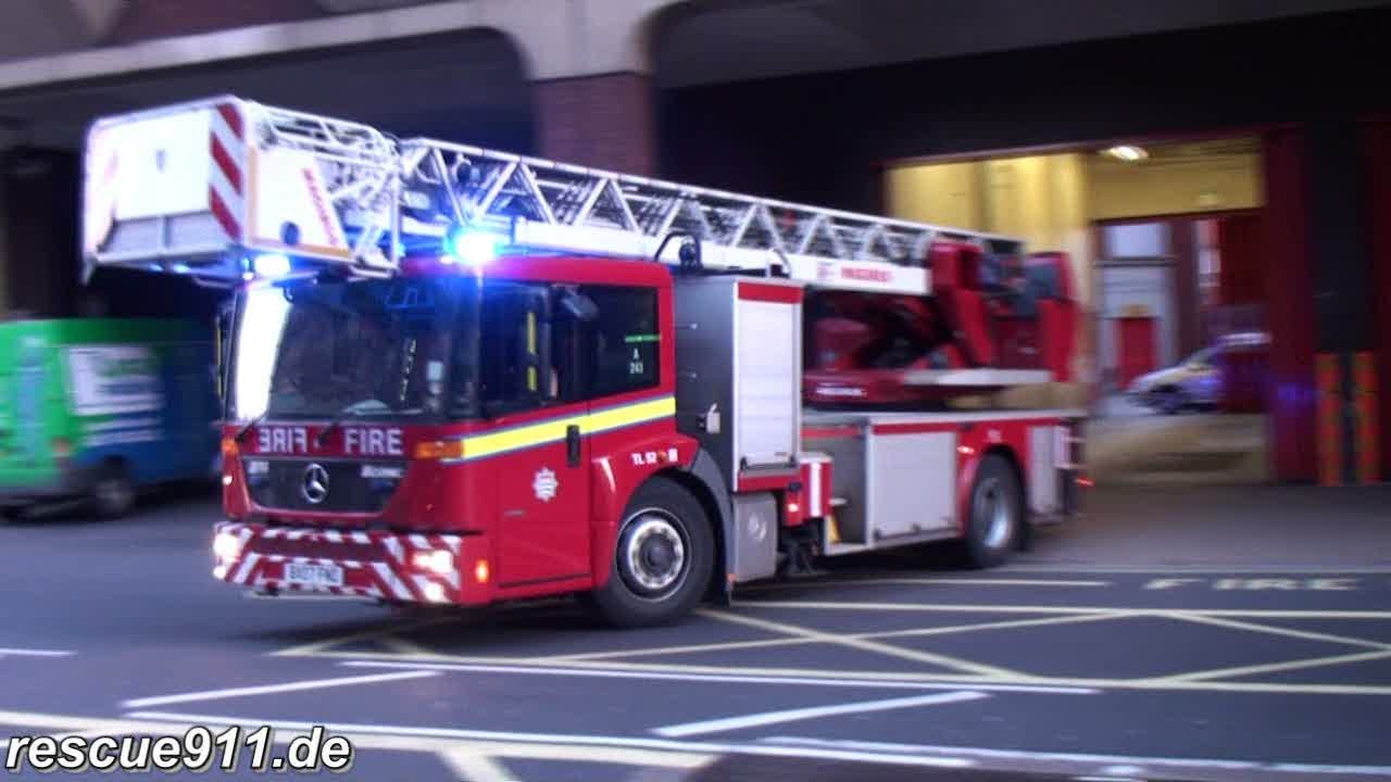 Turntable ladder LFB Soho YouTube