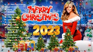 Ariana Grande, Mariah Carey, Justin Bieber Christmas Songs - Top Pop Christmas Songs Playlist 2023