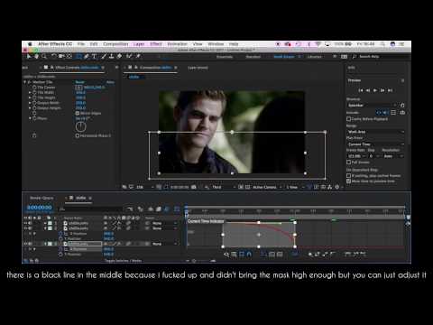 AFTER EFFECTS SPLIT SCREEN SLIDE TRANSITION