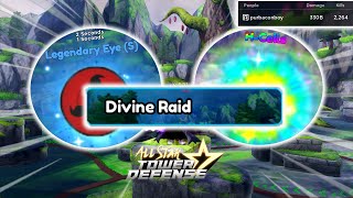 Divine Raid Solo Gameplay | Madara Update | Roblox All Star Tower Defense by AceAceTuber 98,125 views 3 weeks ago 8 minutes, 33 seconds