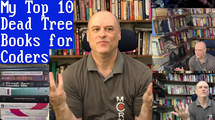 Top 10 Programming Books-Dead Tree Edition: Internet of Bugs Book Club + I prove(?) I'm not AI!!