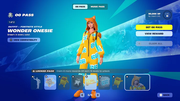 OG Fortnite Season 7 FULL PASS Showcase