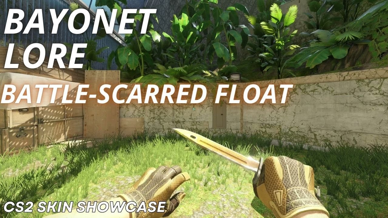 Bayonet Lore (Battle-Scarred) | CS2 Skin Showcase with NEW Animation