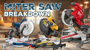2025 Best Miter Saws! How do They Stack Up?
