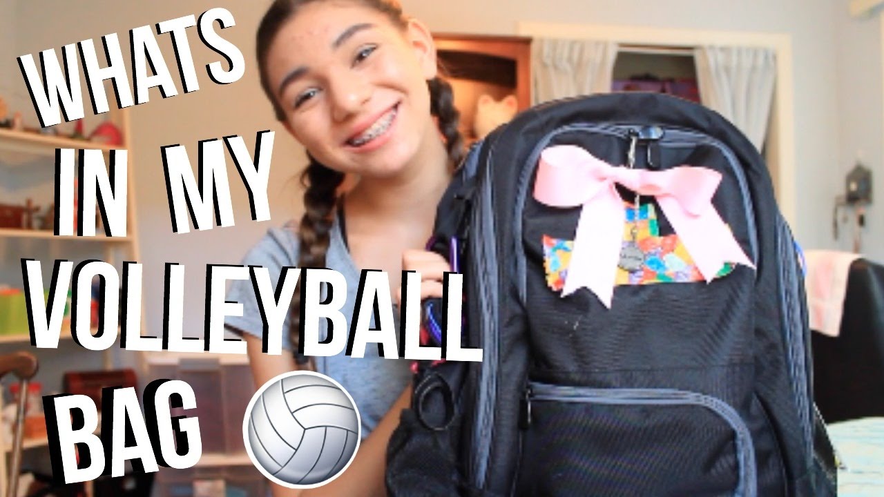 Whats In My Volleyball Bag I 2016 YouTube