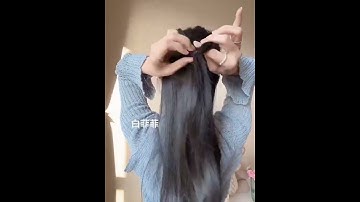 Cách buộc tóc nửa đầu xinh xắn #tettoc #tếttócđẹp #tocxinh #buoctoc #goclamdep #hairstyle