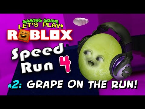 Roblox: Speed Run 4 #2 GRAPE ON THE RUN! [Gaming Grape]