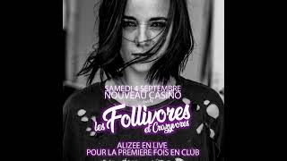 ALIZÉE LIVE FOR THE FIRST TIME IN A CLUB SATURDAY SEPTEMBER 4, 2021 IN YOYO, PARIS, FRANCE