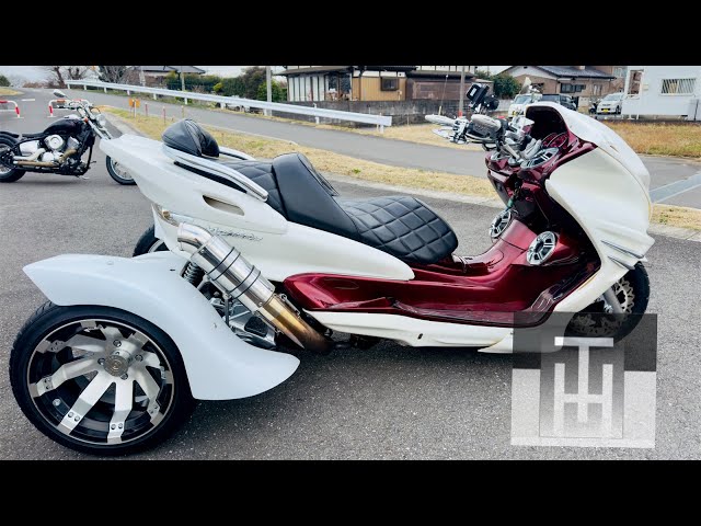 ヤマハ マジェスティ250 トライク - YouTube
