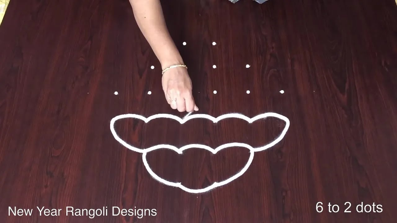 Birds Kolam for New Year