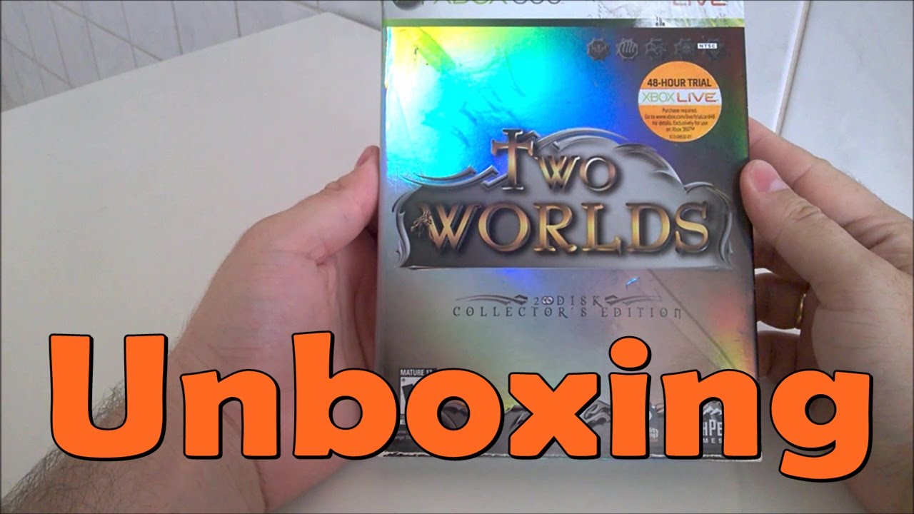 Two Worlds Collector Edition - Xbox 360 - UNBOXING - YouTube