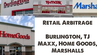 Amazon FBA - Retail Arbitrage - Sourcing Burlington, Marshall’s, and Killing TJ Maxx!  2021