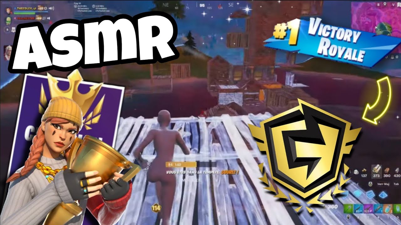 ASMR ~ J'ai Participé à Une CUP Avec du CashPrize sur Fortnite ! 🏆💤 ( Compétion en Duo )