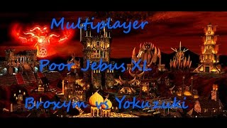 Heroes 3 HotA Multiplayer - Poor Jebus XL - Broxy (Inferno) vs Yokuzuki (Castle) - Final Battle