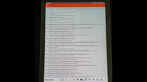 Demo of web content translation in EinkBro App