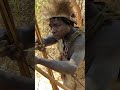 African Hunter Hunts Wild Boar with Bow | Real Tribal Hunting in Africa | Survival Life #shorts