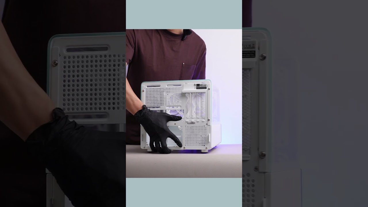 [PCNGON] Vỏ case Mini đẹp, độc, lạ phong cách bể cá: Jonsbo V12 