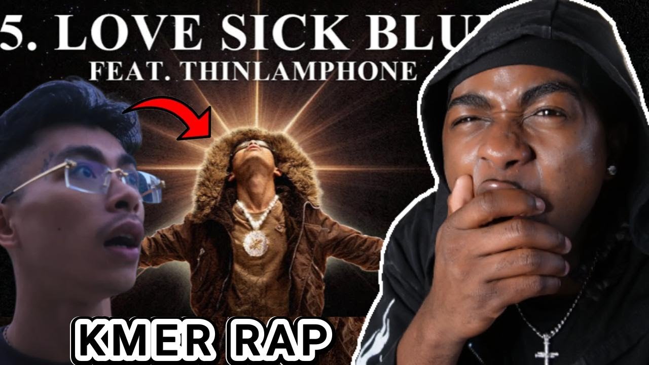 🇰🇭VANNDA - LOVE SICK BLUE FEAT. THINLAMPHONE (OFFICIAL AUDIO)(REACTION)