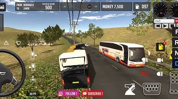 IBDB Bus simulator | IBDB Bus lintas Sumatera | Gameplay walkthrough Android, iOS #bussimulator