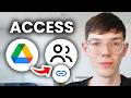 How To Give Someone Access To Google Drive Link - Full Guide