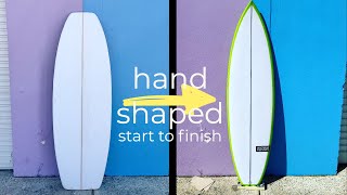 SURFBOARD hand shaping and glassing / High performance short board /