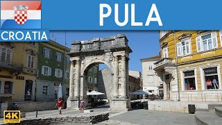 The Istrian city of PULA in Croatia