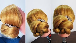 soft hairstyle, can't imagine how easy it is ... تسريحة سهرة ناعمة مش هتتخيلي سهلة ازاي screenshot 5