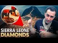 Sierra leones artisanal diamond mining operation
