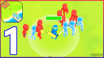 Middle Earth Conqueror - Android Gameplay Part 1 Stick  Army Commander (Android,iOS)