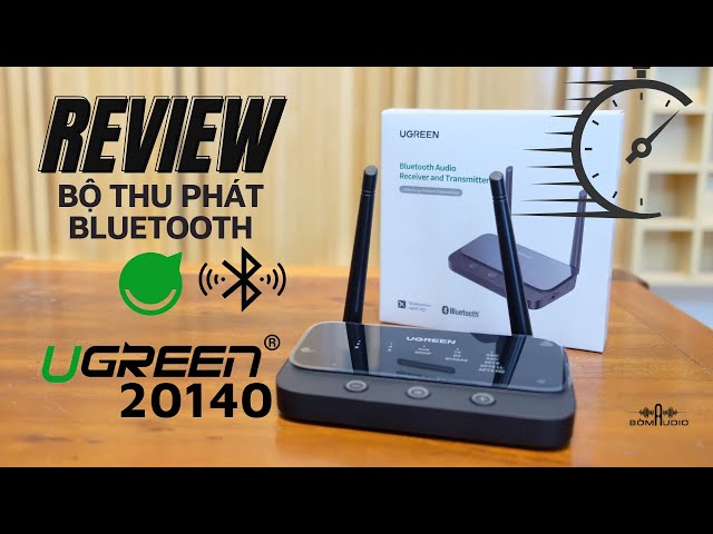 Review Bộ Thu Phát Bluetooth UGREEN 20140 🎉 Mới Nhất 2023 🎉 Phát Xa 100m Chip Qualcomm 5.0