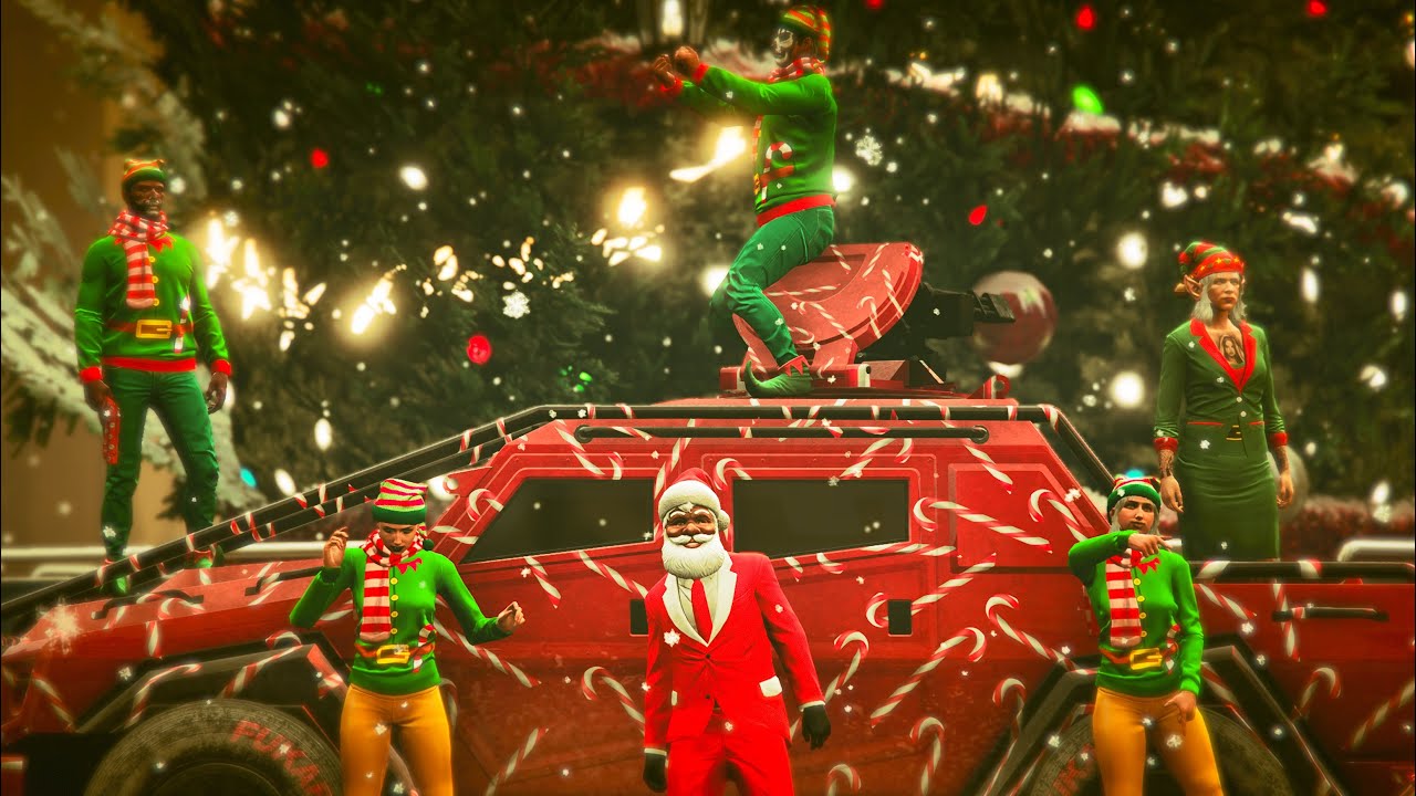 Trolling tryhards & newbie's on our last year of Christmas on GTA 5 
