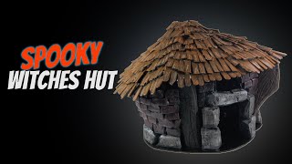 Spooooky Witches Hut for Halloween
