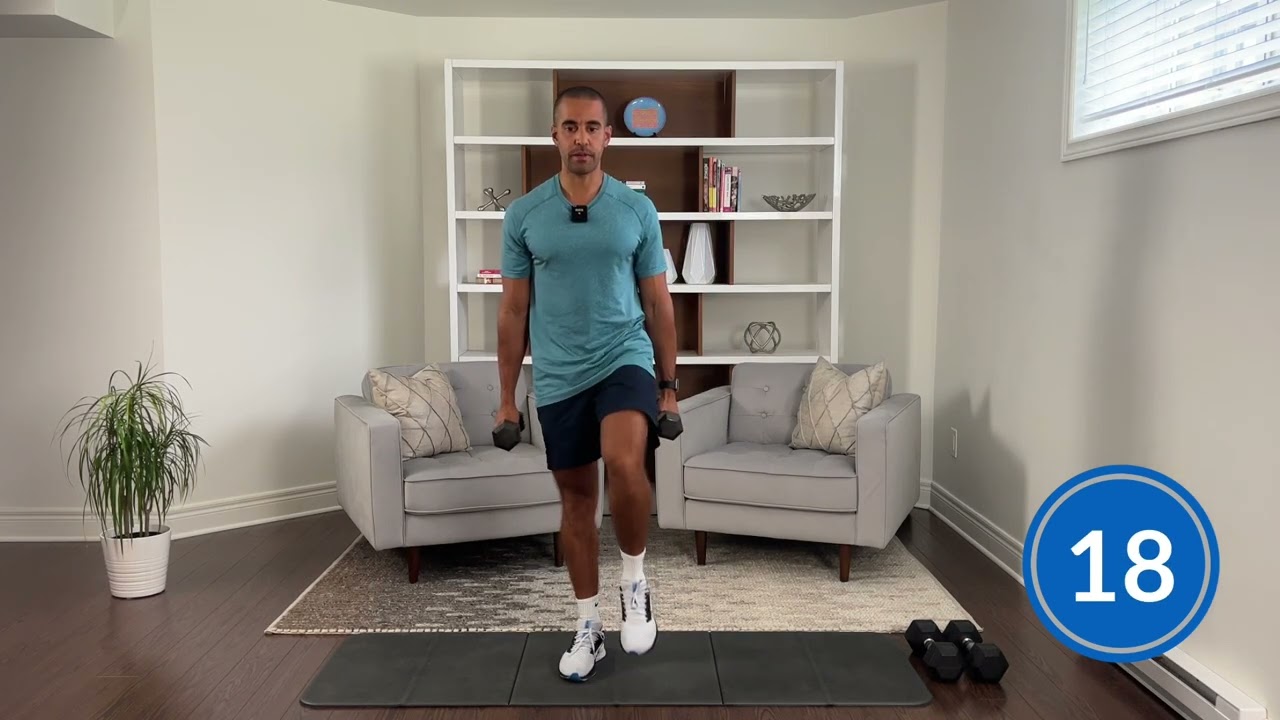 15-Minute Full Body Strength for Beginners - Low impact // home workout