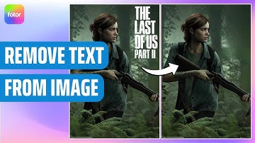 How to Remove Text from Image without Removing Background | 2 Quick Tips