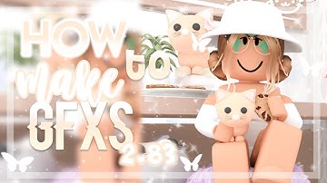 how to make a GFX for beginners || blender 2.83