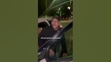 Watch as this Lockheed Martin employee drove his car into pro-Palestine protesters