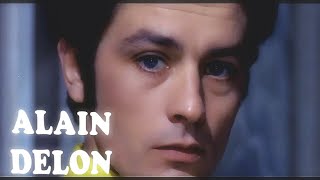 Alain Delon - A Whiter Shade Of Pale (by Procol Harum) with lyrics.