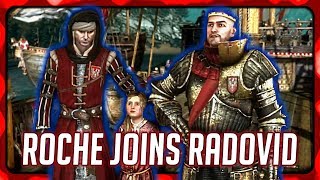 Roche Joins Radovid and Allows Anais to Marry Him - Witcher 2