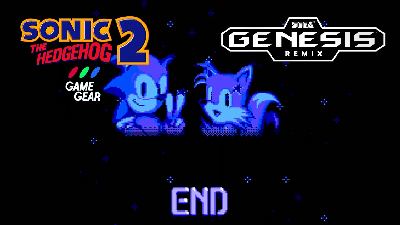 Sonic the Hedgehog 2 (Game Gear) Good ending Sega Genesis remix v1.1 YouTube